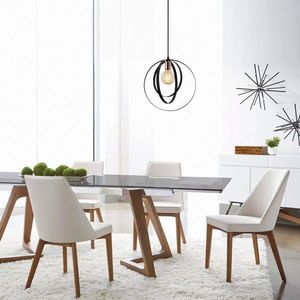 Lustra, Vaveyla - 446-S, Sheen, 35 x 131 cm, 1 x E27, 40W, negru imagine