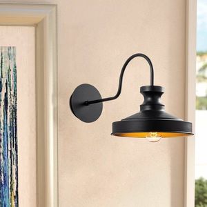 Aplica de perete, Berceste - 182BLACK-A, Sheen, 22 x 42 x 23 cm, 1 x E27, 40W, negru imagine