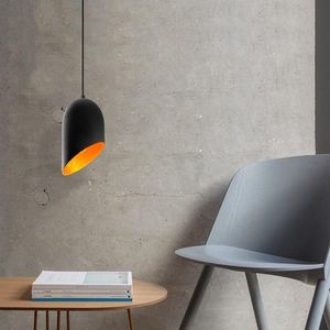 Lustra, Kesik - 6161, Opviq, 12 x 121 cm, 1 x E27, 40W, negru/auriu imagine