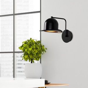 Aplica de perete, Fotr Sivani - MR-324, Alby, 19 x 25 x 28 cm, 1 x E27, 40W, negru imagine