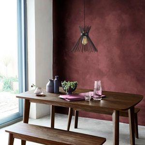Lustra, Kirpi - 3081, Opviq, 34 x 35 cm, 1 x E27, 40W, negru imagine