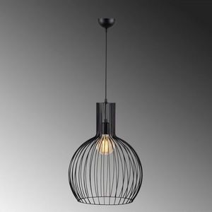 Lustra, Fellini - MR - 756, Alby, 38 x 146 cm, 1 x E27, 40W, negru imagine
