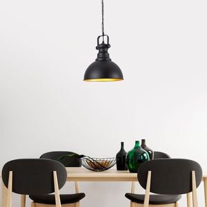 Lustra, Saglam - 3710 - 1, Opviq, 31 x 85 cm, 1 x E27, 40W, negru imagine