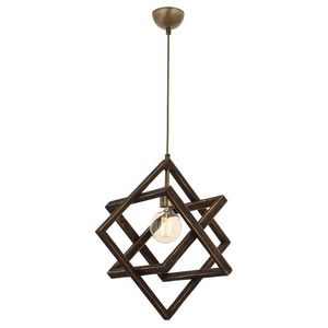 Lustra, AV-1765-1E, Avonni, 30 x 80 cm, 1 x E27, 60W, aramiu antic imagine