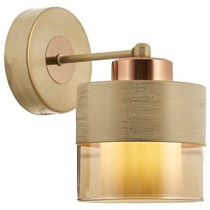 Aplica de perete, AP-4288-1KRM, Avonni, 14 x 19 x 23 cm, 1 x E27, 60W, crem imagine