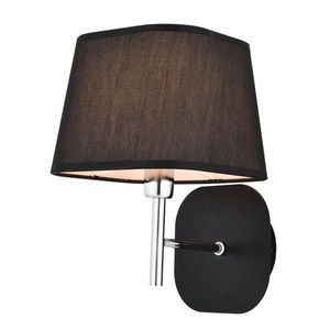 Aplica de perete, HAP-9071-1BS, Aurora, 22 x 18 x 28 cm, 1 x E14, 40W, negru imagine