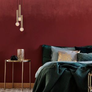 Lustra, Tempo - 6012, Tatum, 22 x 22 x 136 cm, 3 x E27, 40W, aramiu antic imagine