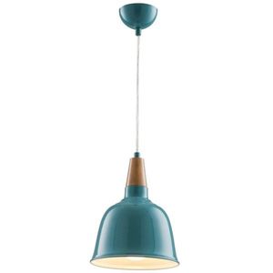 Lustra, AV-4100-A2-BTK-20, Avonni, 20 x 90 cm, 1 x E27, 60W, turcoaz imagine