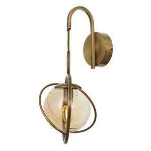 Aplica de perete, AP-1850-1E, Avonni, 22 x 24 x 42 cm, 1 x E14, 40W, aramiu antic imagine