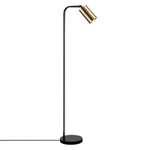 Lampadar, Emek - 4081, Tatum, 28 x 22 x 120 cm, 1 x E27, 40W, negru/aramiu antic imagine