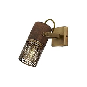 Lustra, Ar-1830-1E, Aurora, 6 x 12 x 12 cm, 1 x E27, 60W, aramiu antic imagine