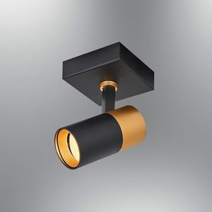 Lustra LED, L1622 - Black, Lightric, 10 x 10 x 17 cm, 1 x GU10, 4.5W, negru imagine