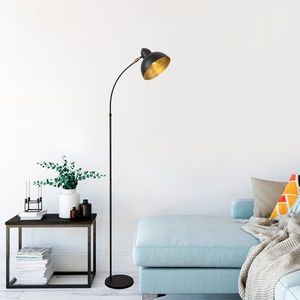 Lampadar, Varzan - 10855, Fulgor, 20 x 43 x 162 cm, 1 x E27, 15W, negru imagine