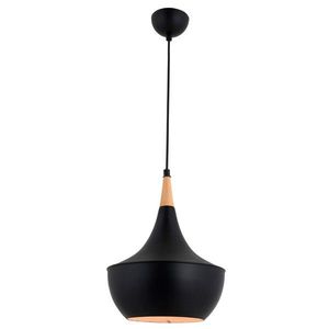 Lustra, AV-4106-A7-BSY, Avonni, 40 x 90 cm, 1 x E27, 60W, negru imagine