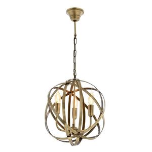 Lustra, AV-4183-3E, Avonni, 36 x 75 cm, 3 x E27, 60W, aramiu antic imagine
