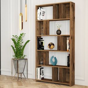 Biblioteca, Hommy Craft, Lima 845HCT3643, 90 x 180 x 20 cm, pal melaminat, nuc imagine