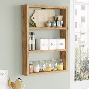 Raft pentru bucatarie, Locelso, PR1 - A, 43.2 x 60 x 9 cm, pal melaminat, pin imagine