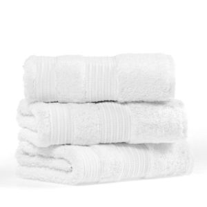 Prosop de baie, L'appartement , London Wash, 60% Bumbac/40% Bambus, Alb imagine