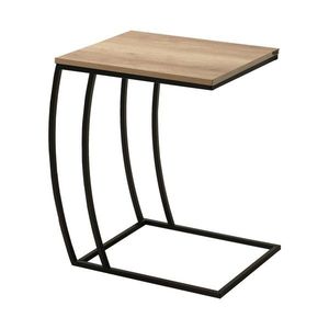 Masuta, Adore, SHP-908-TT-1, 50x62x35 cm, PAL, Nuc / Negru imagine