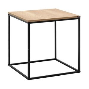 Masuta, Adore, SHP-950-TT-1, 50x52x50 cm, PAL, Nuc / Negru imagine