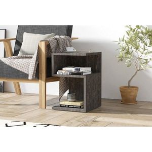Masuta, Asse Home, Carol, 29.6x45x31.4 cm, PAL , Antracit imagine