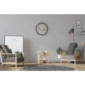 Masuta, Asse Home, Rayne, 40x40x40 cm, PAL, Stejar imagine