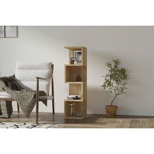 Corp biblioteca, Asse Home, Alin, 25x95x27 cm, PAL , Maro imagine