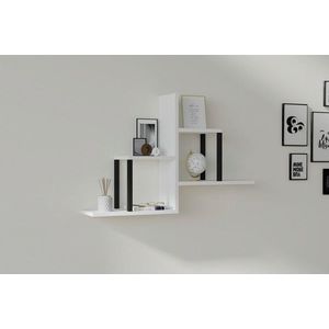 Raft de perete, Asse Home, Diana , 60x90x20 cm, Alb imagine