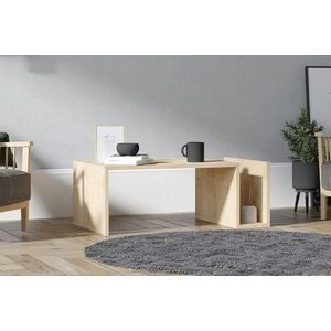 Masuta de cafea, Asse Home, Memo, 86.8x32.4x50 cm, Maro imagine