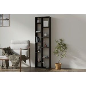 Corp biblioteca, Asse Home, Tomi, 44.4x150x19.6 cm, Antracit imagine