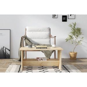 Masuta de cafea, Asse Home, Delta, 80x40x50 cm, Stejar imagine