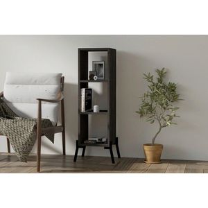 Corp biblioteca, Asse Home, Gordes, 30x101x30 cm, Antracit imagine