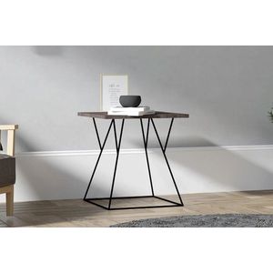 Masuta de cafea, Asse Home, Cassis, 45x47.5x45 cm, Antracit imagine