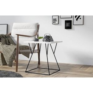 Masuta de cafea, Asse Home, Cassis, 45x50x45 cm, Alb imagine