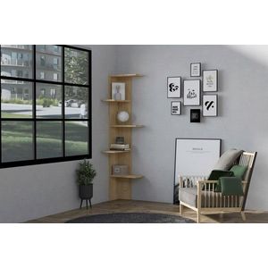 Corp biblioteca, Asse Home, Bled, 40x160x21.4 cm, Stejar imagine