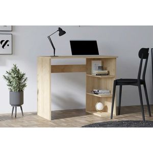 Birou, Asse Home, Boyce, 90x75x50 cm, Stejar imagine