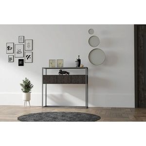 Consola, Asse Home, Guarda, 90x70x34 cm, Antracit imagine