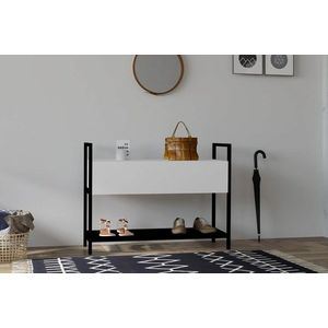 Pantofar, Asse Home, Narden, 90x70x34 cm, Alb imagine