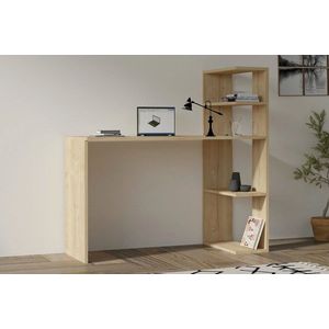Birou, Asse Home, Burano, 121x51x75 cm, Stejar imagine