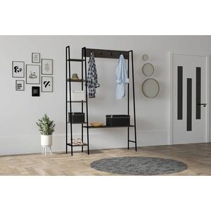 Cuier de perete, Asse Home, Marken, 120x180x30 cm, Antracit imagine