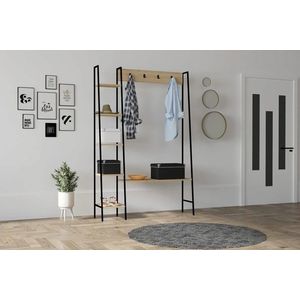 Cuier de perete, Asse Home, Marken, 120x180x30 cm, Maro imagine
