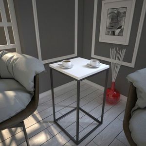 Masuta, Comforty, Pure, 35x62x35 cm, Alb imagine