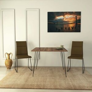 Masa, Comforty, Sandalf Square, 90x75x90 cm, Maro imagine