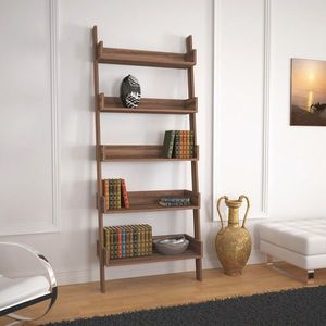 Corp biblioteca, Comforty, Only, 80x195x32 cm, Maro imagine