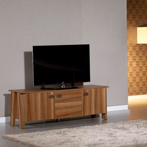 Comoda TV, Comforty, Story 3 Kapak, 144x50x45 cm, Maro imagine