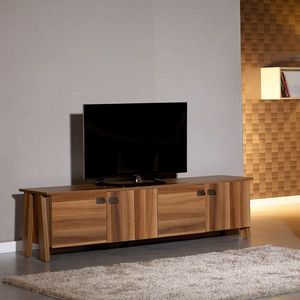 Comoda TV, Comforty, Story 4 Kapak, 189x50x45 cm, Maro imagine