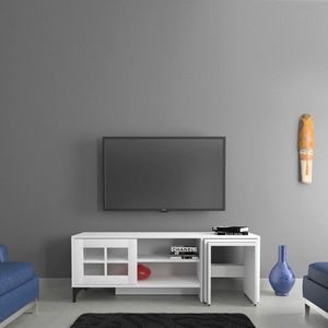 Comoda TV, Comforty, Revival, Alb imagine