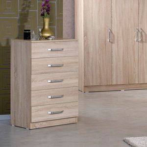 Dulap, Comforty, Milas, 65x100x44 cm, Stejar imagine