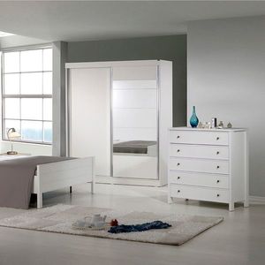 Dulap, Comforty, Rio, 100x110x47 cm, Alb imagine