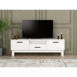 Comoda TV, Coraline, Suzi, 150x48.8x35.3 cm, Alb imagine